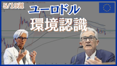 5/19週のユーロドル（EURUSD）環境認識とエントリーポイント